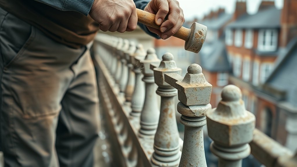 Balustrade Repair Regent's Park