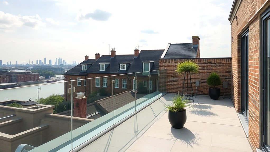 Frameless Glass Balustrades Regent's Park