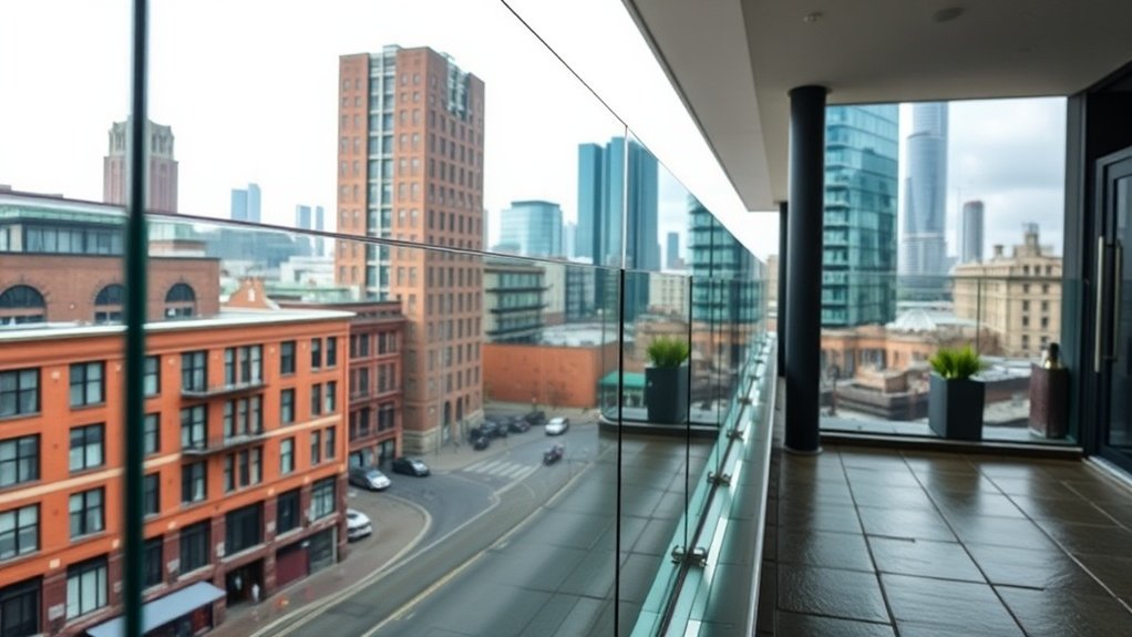 Glass Balustrades Park Crescent