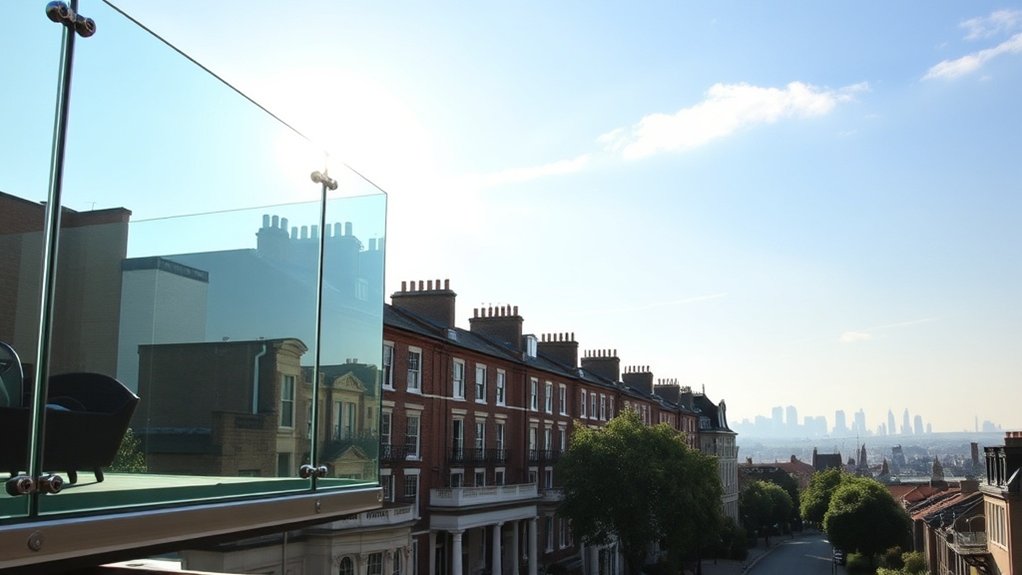Glass Balustrades & Balconies Regent's Park