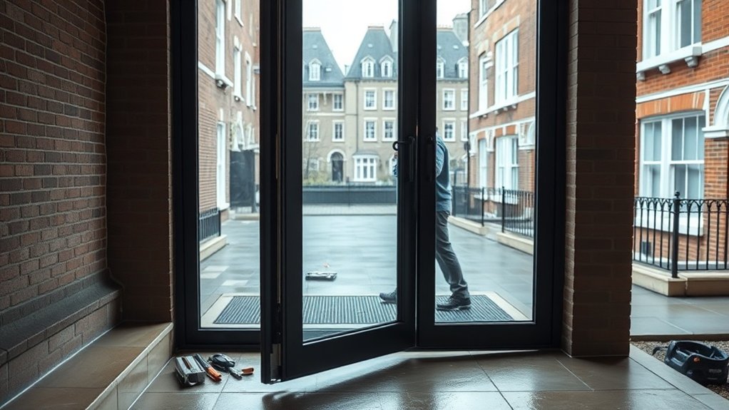 Pivot Door Installation Regent's Park