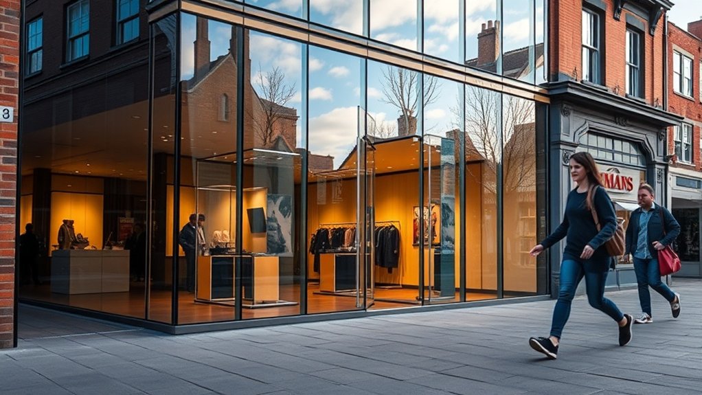 Shop Front Glazing Park Crescent